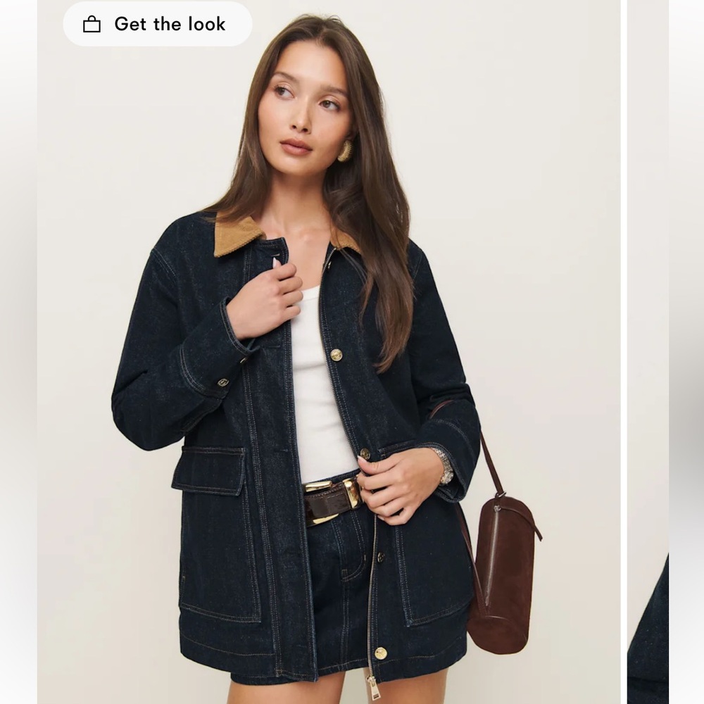 Reformation Archer Denim Jacket